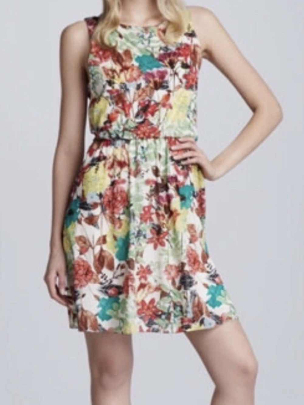 Alice + Olivia Floral Dress - Picture 5 of 8
